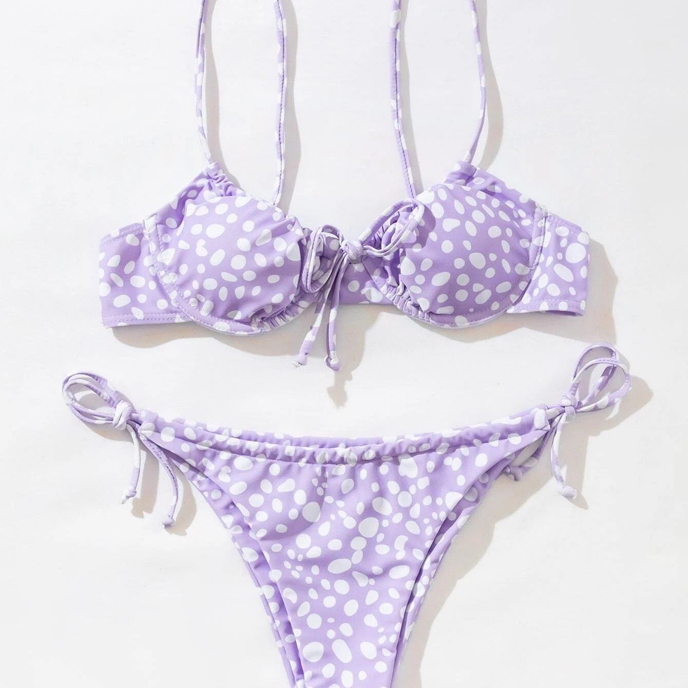 Women's Split Swimsuit Bikini Split Suit