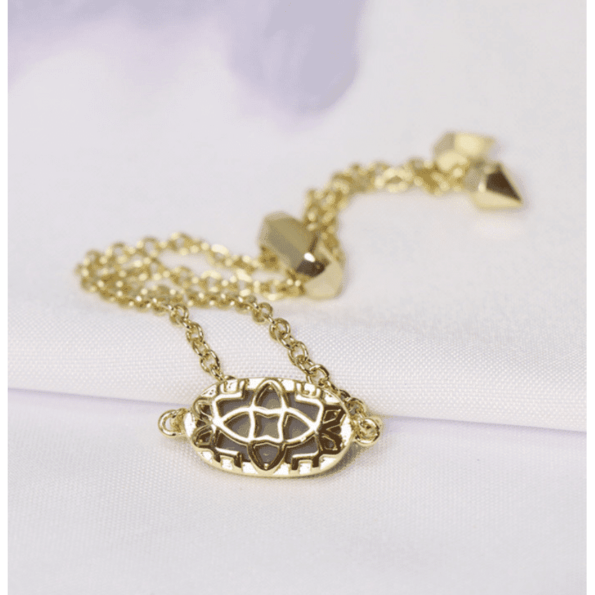 Vug Copper Plated Real Gold Ornament Crystal Tooth Chain Wrist Decorator Pull-out Bracelet - Jointcorp