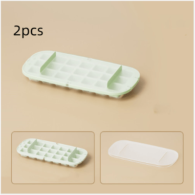 Ice Box Ice Cube Tray Grid High Capacity Food Grade Kitchen Gadgets