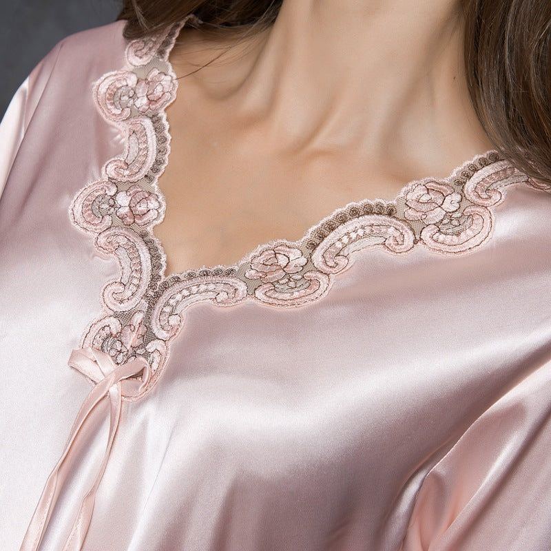 Sexy silk pajamas - Jointcorp