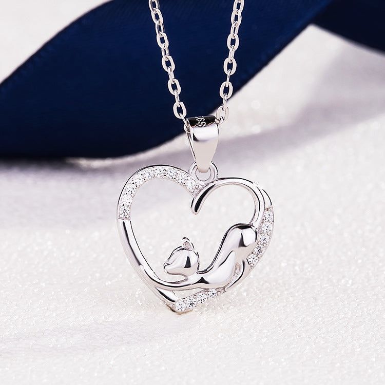 Cat Pendant Women's Necklace - Jointcorp