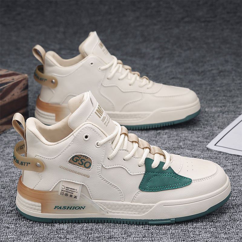 Men's Canvas High-top Sports Casual Shoes - Jointcorp