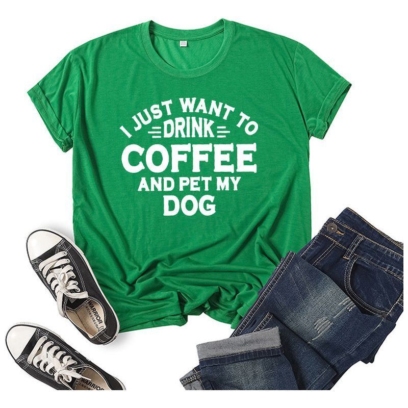 Printed Short Sleeve Round Neck T-shirt