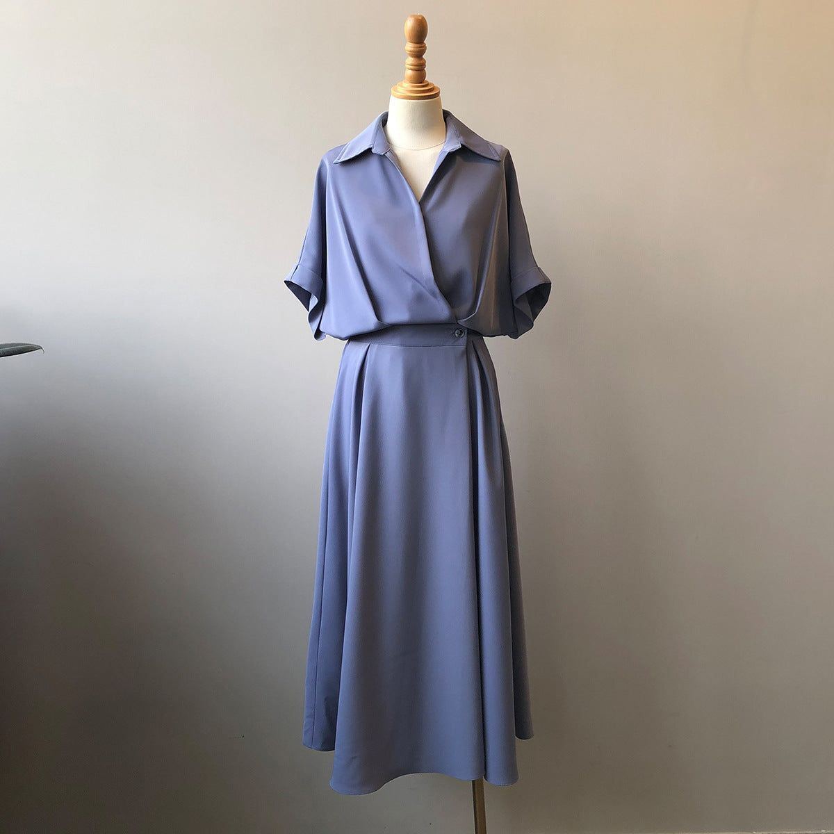 Shirt Dresses Women V-neck Female Temperament - Jointcorp