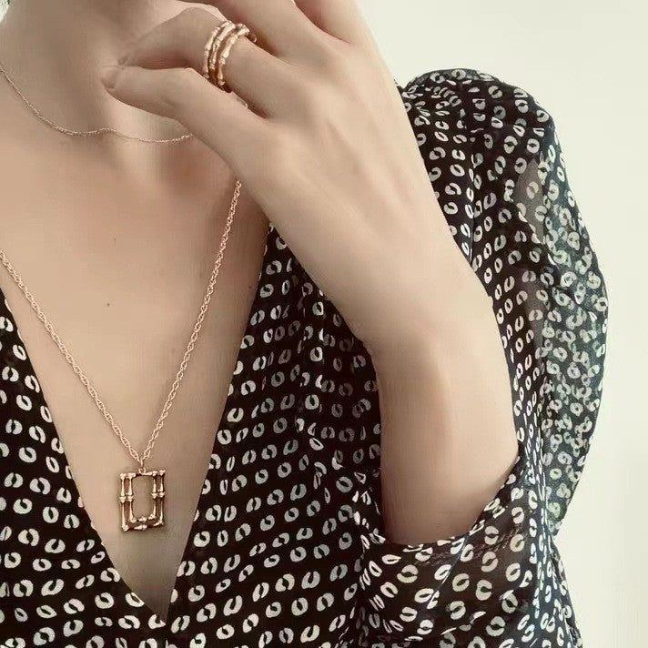 Copper Plating 18k Golden Sweater Chain High-grade Female - Jointcorp