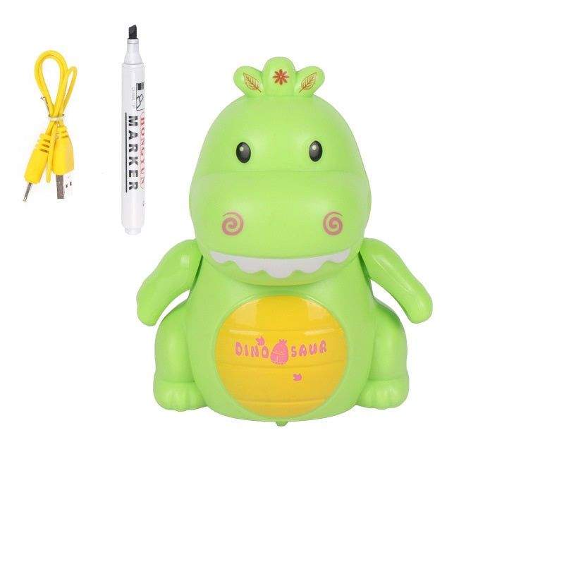 Drawn Line Magic Pet Toy Robot Pen Inductive Animal Follow Black Track Auto Run