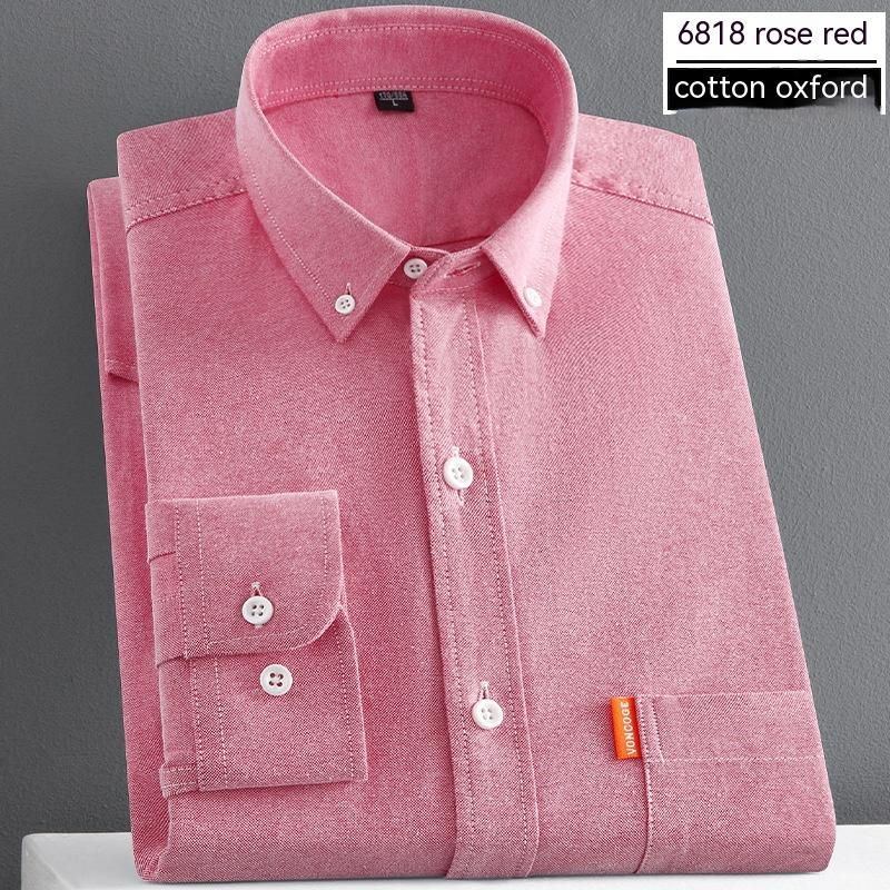 Men's Shirt Long Sleeve Pure Cotton Coat - Jointcorp