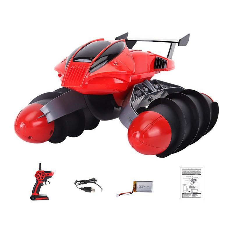 Waterproof Amphibious Wireless Remote Control Electric Speedboat