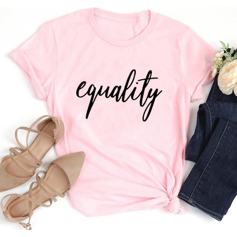 Equality Women Tshirt Black Lives Matter T-shirt