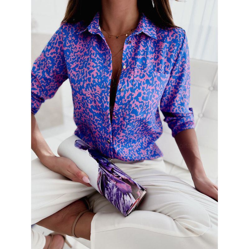 Fashion Long Sleeve Printed Shirt