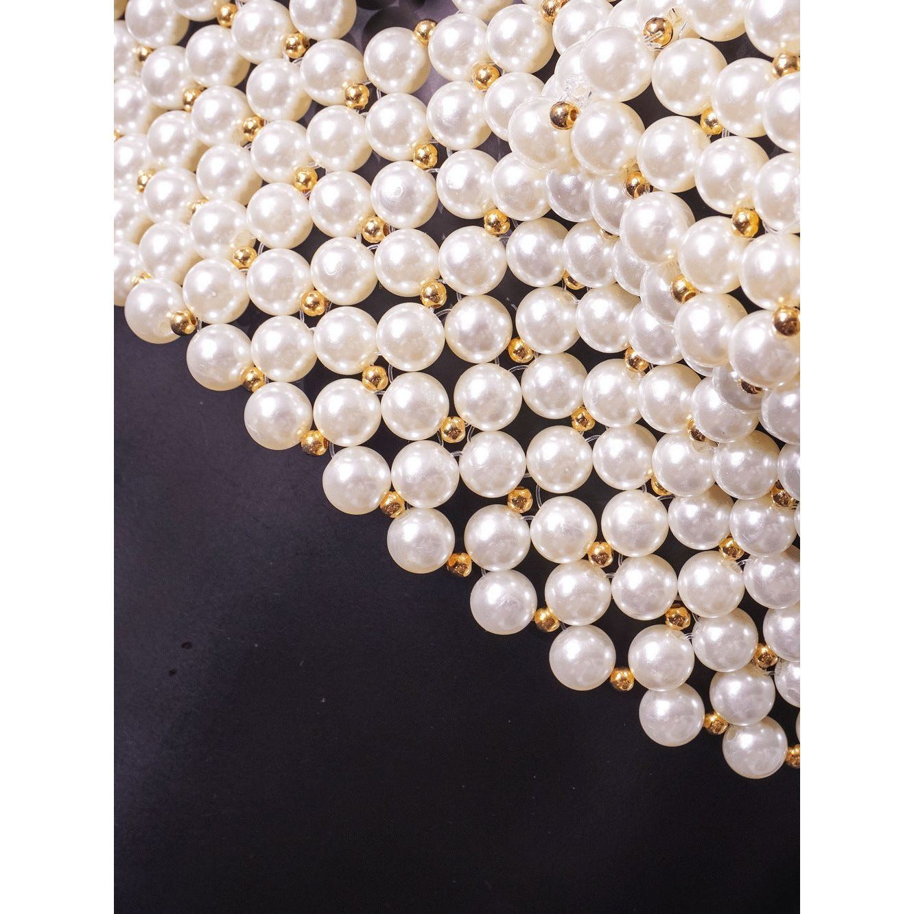 Summer European Pearl Bandeau Sling Vest - Jointcorp