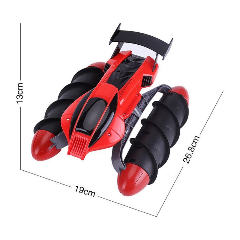 Waterproof Amphibious Wireless Remote Control Electric Speedboat