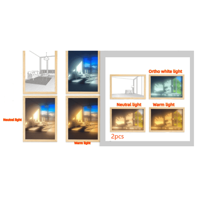 Illuminated Picture LED Decorative Light