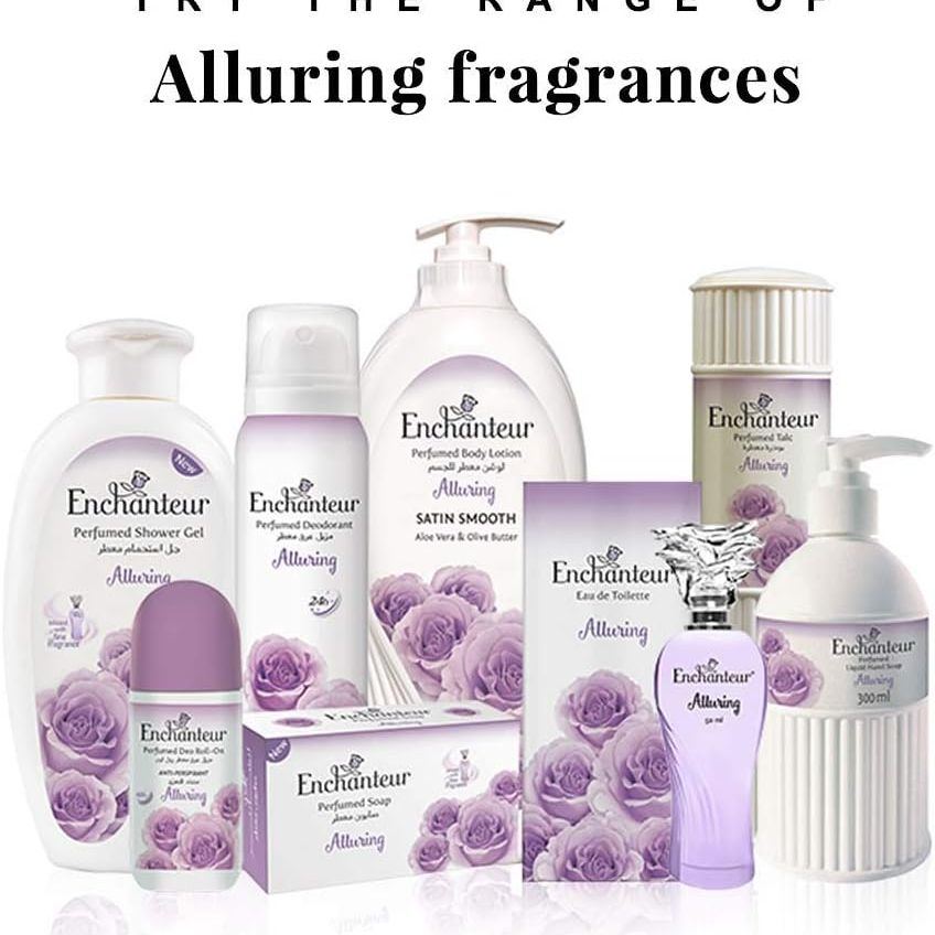 EnchantEUr Alluring Eau De Toilette, Perfume For Women, Long Lasting Fragrance, 100 ML