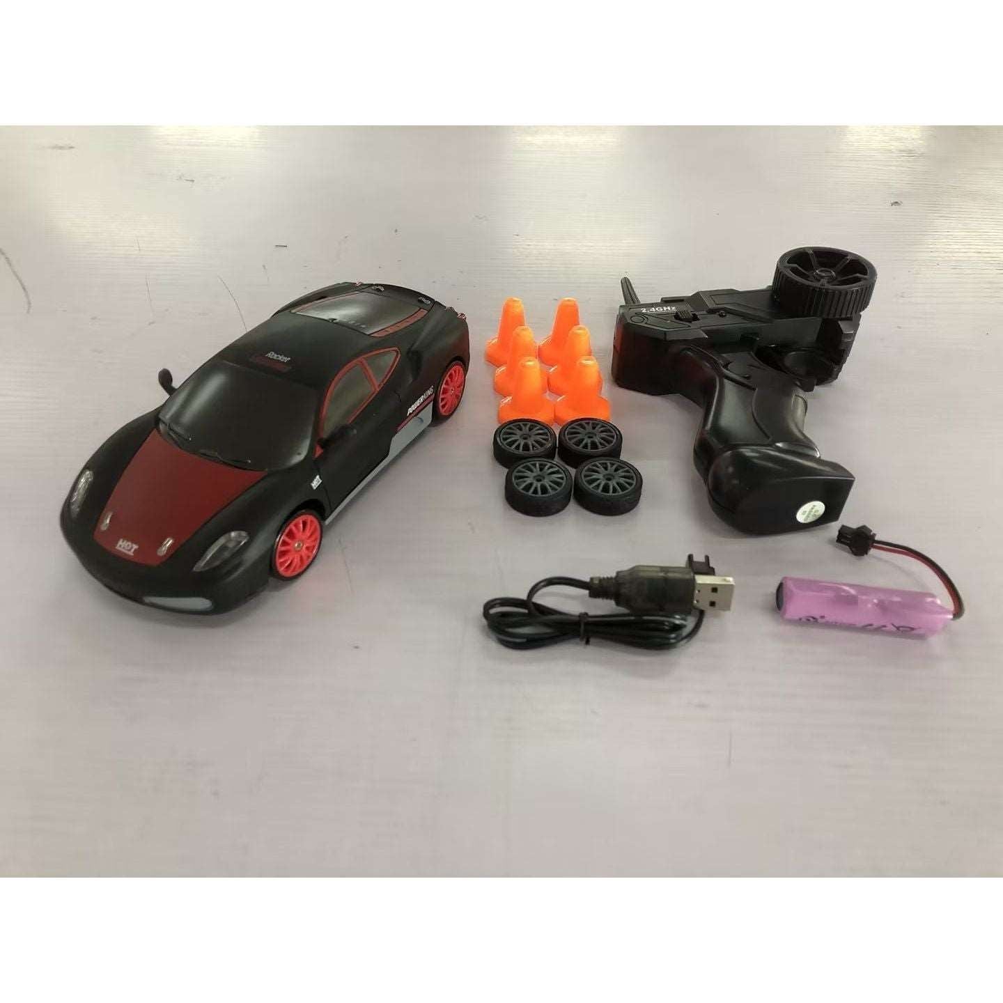 2.4G Drift Rc Car 4WD RC Drift Car Toy Remote Control GTR Model AE86 Vehicle Car RC Racing Car Toy For Children Christmas Gifts