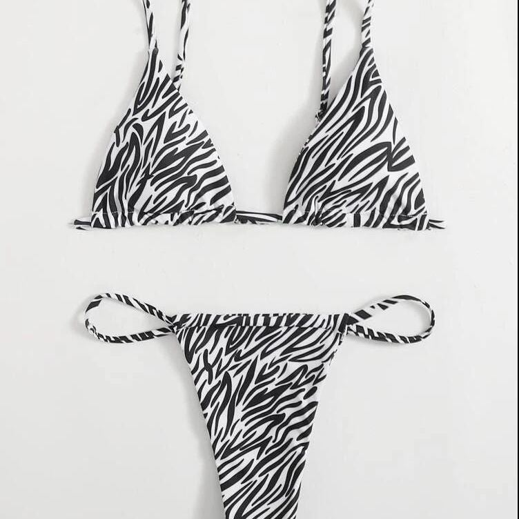 European And American Women's Three-piece Swimsuit