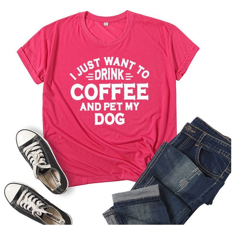 Printed Short Sleeve Round Neck T-shirt