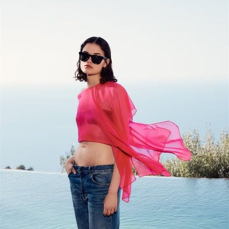 Spring Mesh Outerwear Women's Fashion Casual Top - Jointcorp