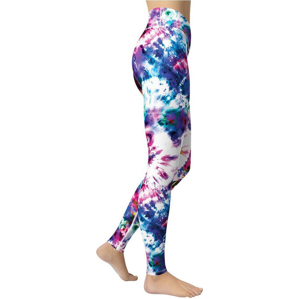 Plus Size Printed Sports Leggings Yoga Pants - Jointcorp