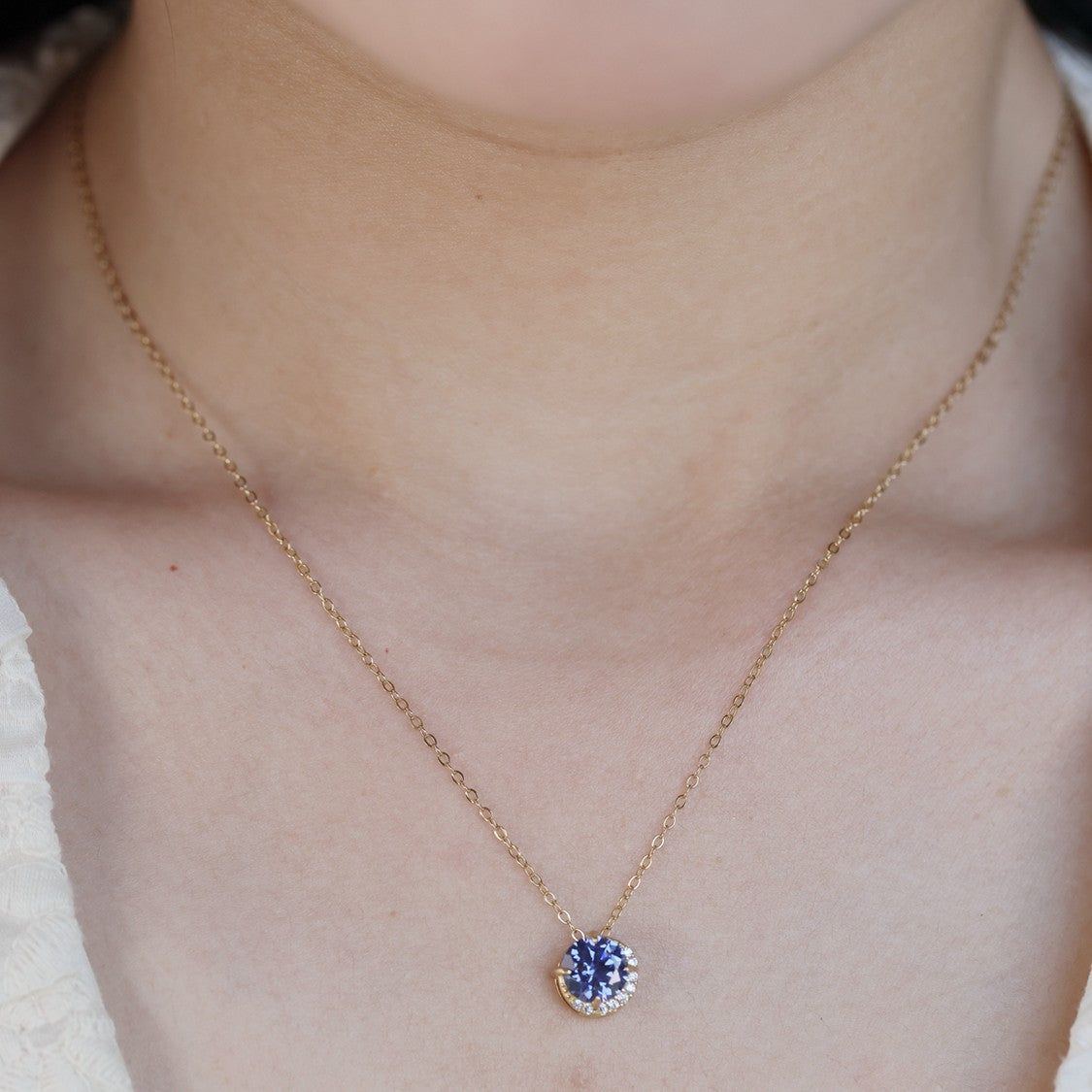 S925 Sterling Silver Plated Gold Necklace - Jointcorp