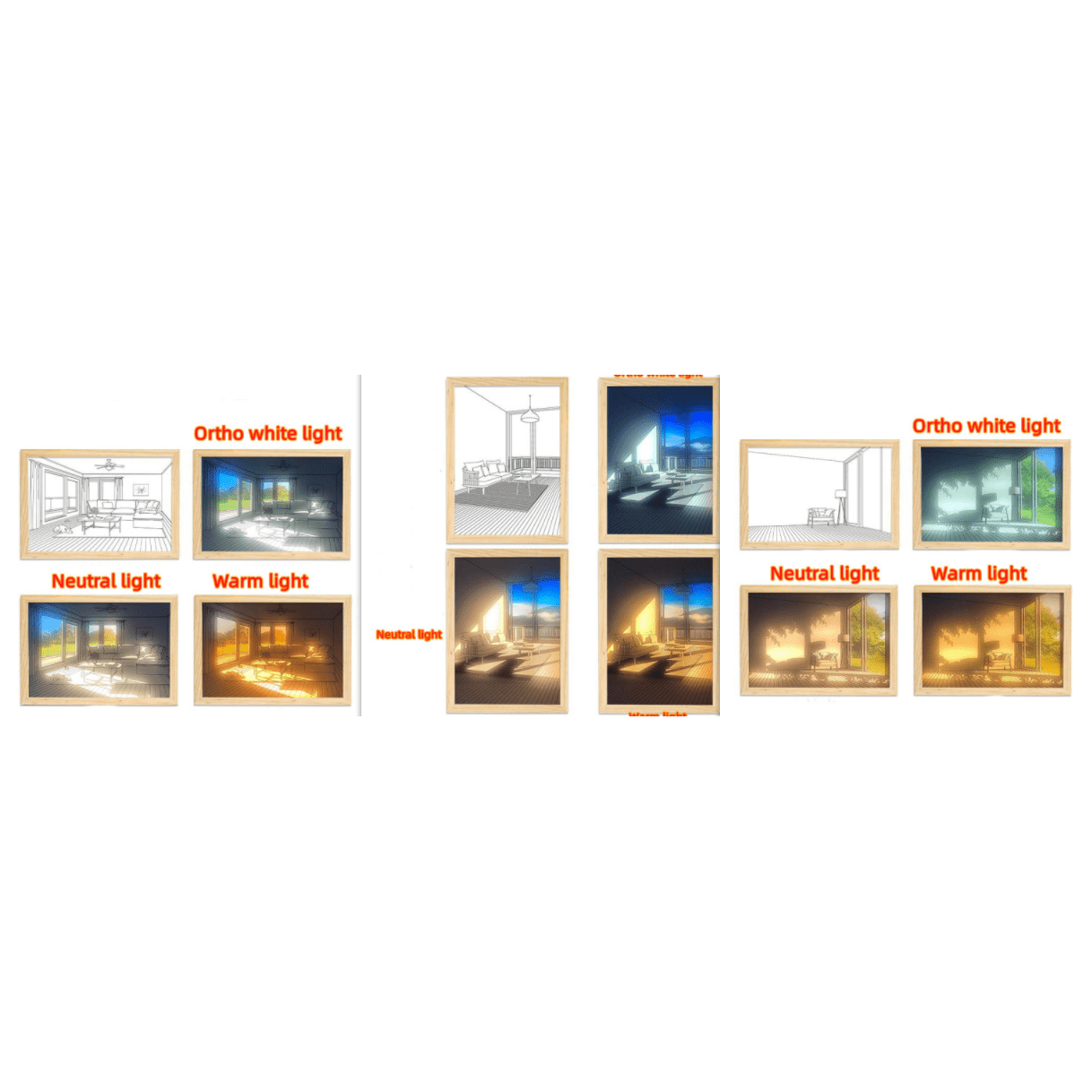 Illuminated Picture LED Decorative Light