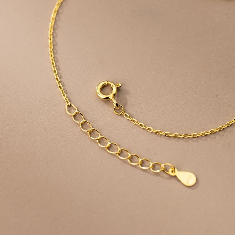 S925 Silver Bracelet Female Refined Rhinestone - Jointcorp