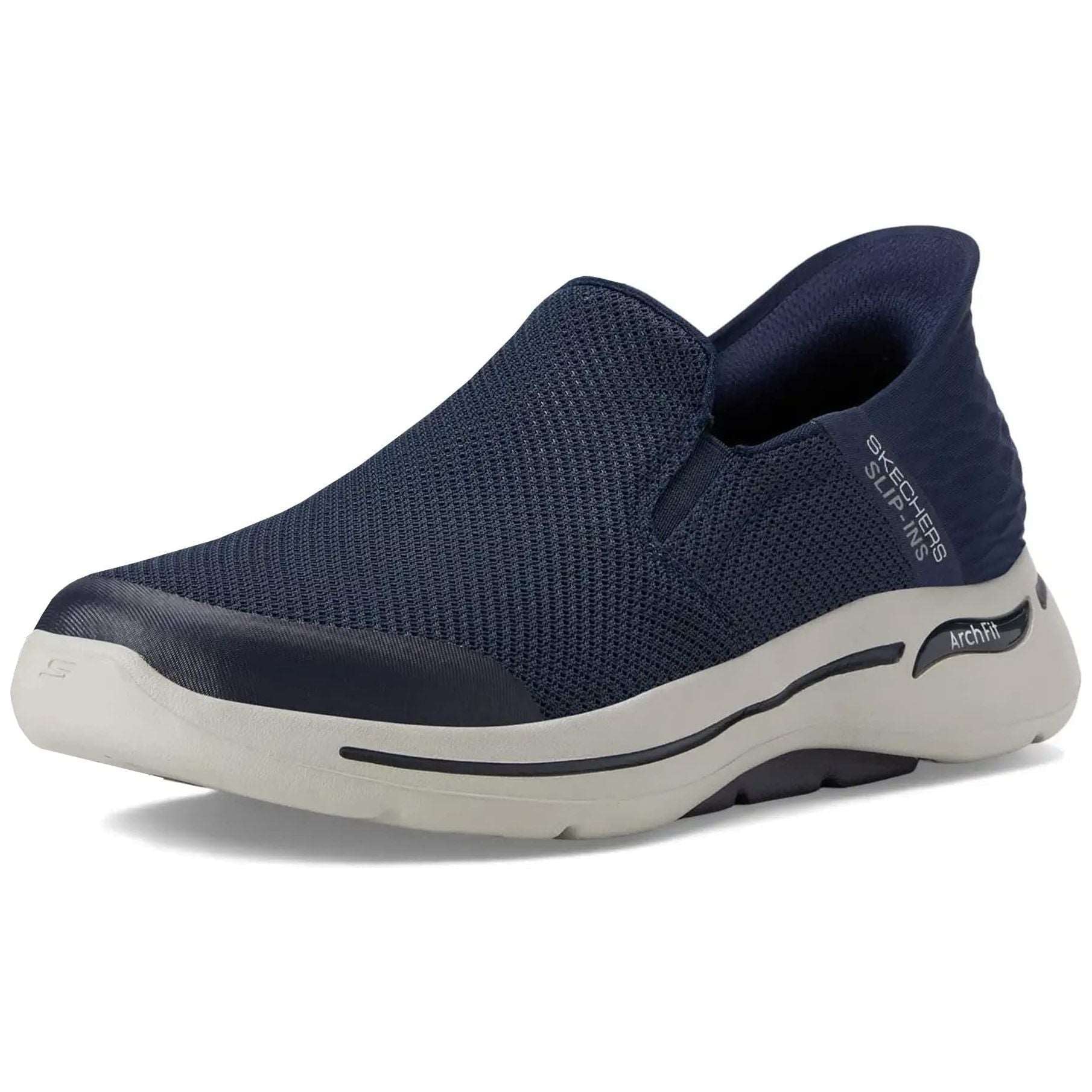 132-1370 Skechers Mens Casual Shoes Slip-Ins Go Walk Arch Fit - Hands Free 216259-NVY 40