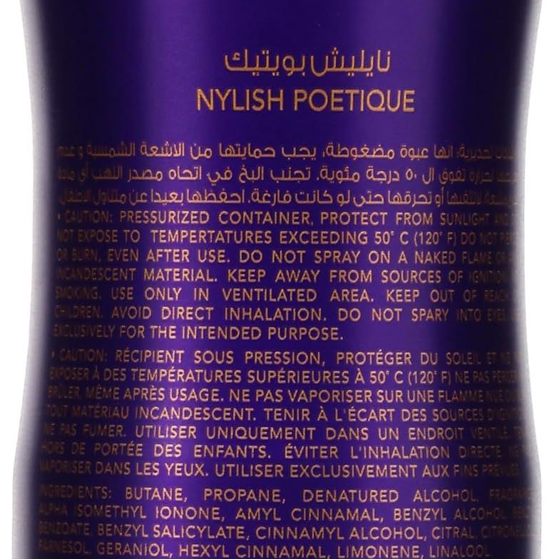 Nylaa Nylish Poetique Body Perfume Spray 200 ml Women