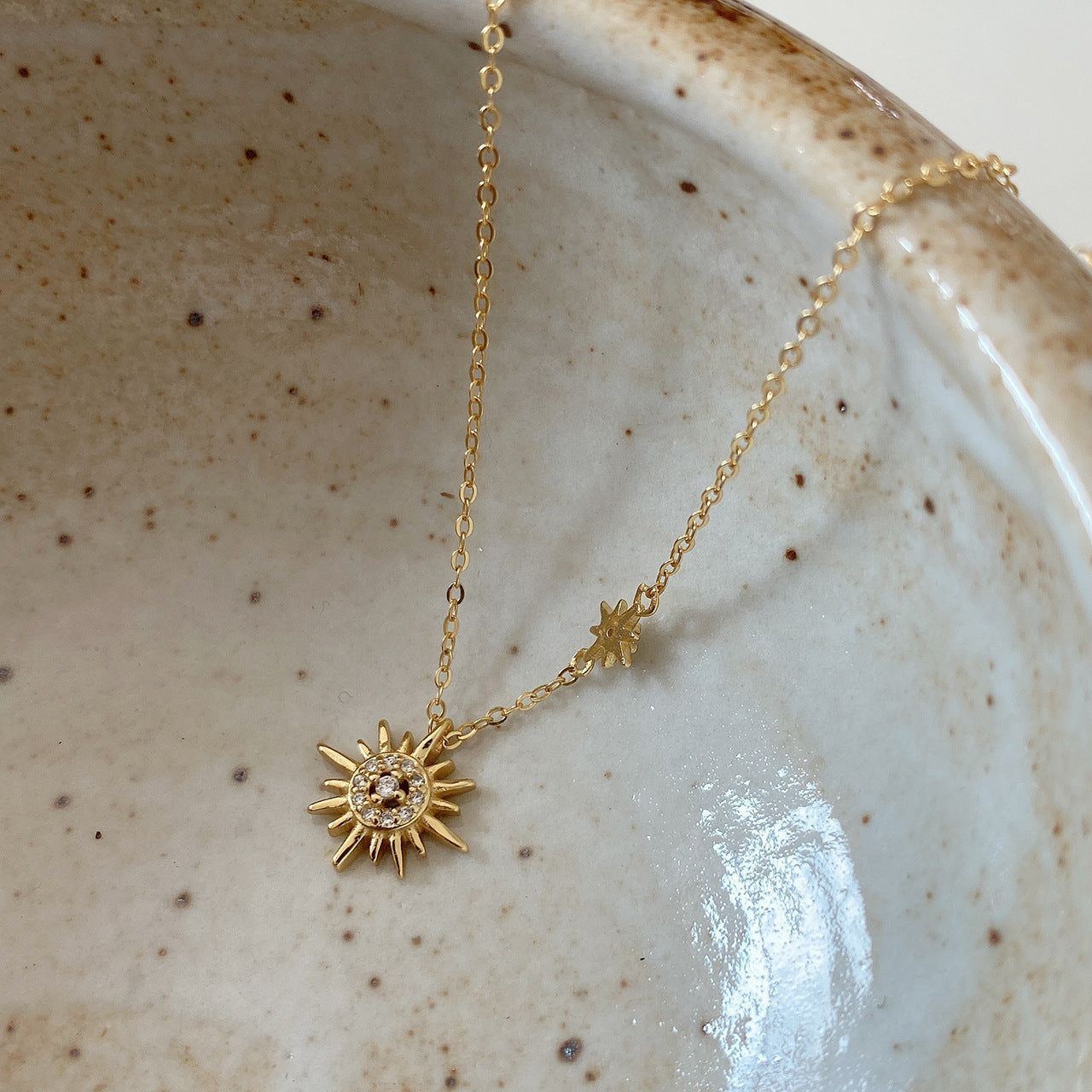 Korean Style 925 Sterling Silver Inlaid Zircon XINGX Necklace Fashion Minimalist - Jointcorp