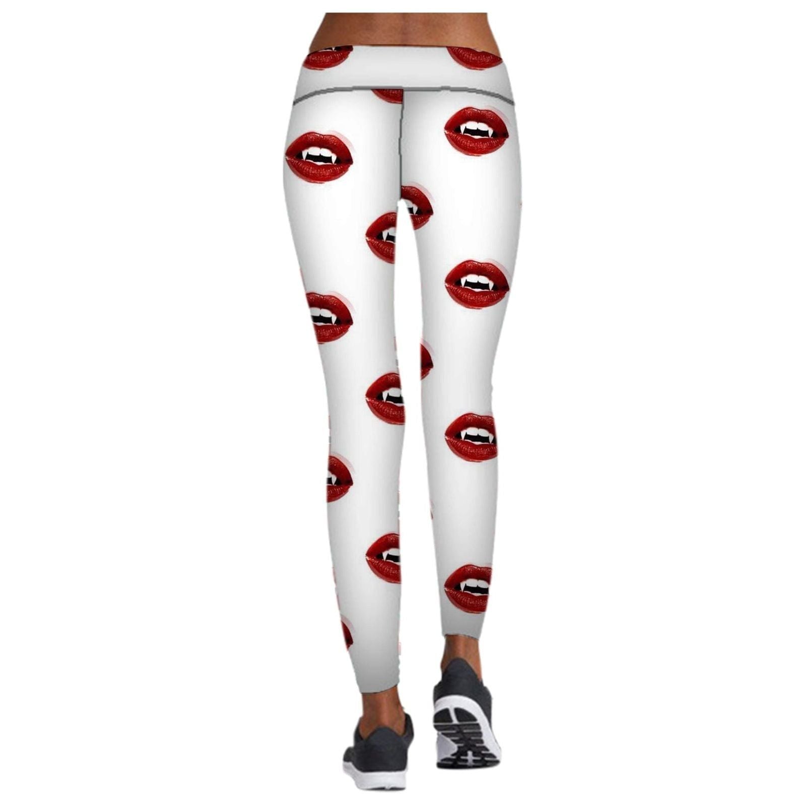 Printed Leggings Halloween Sports Yoga Pants High Stretch Pencil Pants - Jointcorp