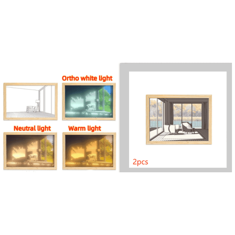 Illuminated Picture LED Decorative Light