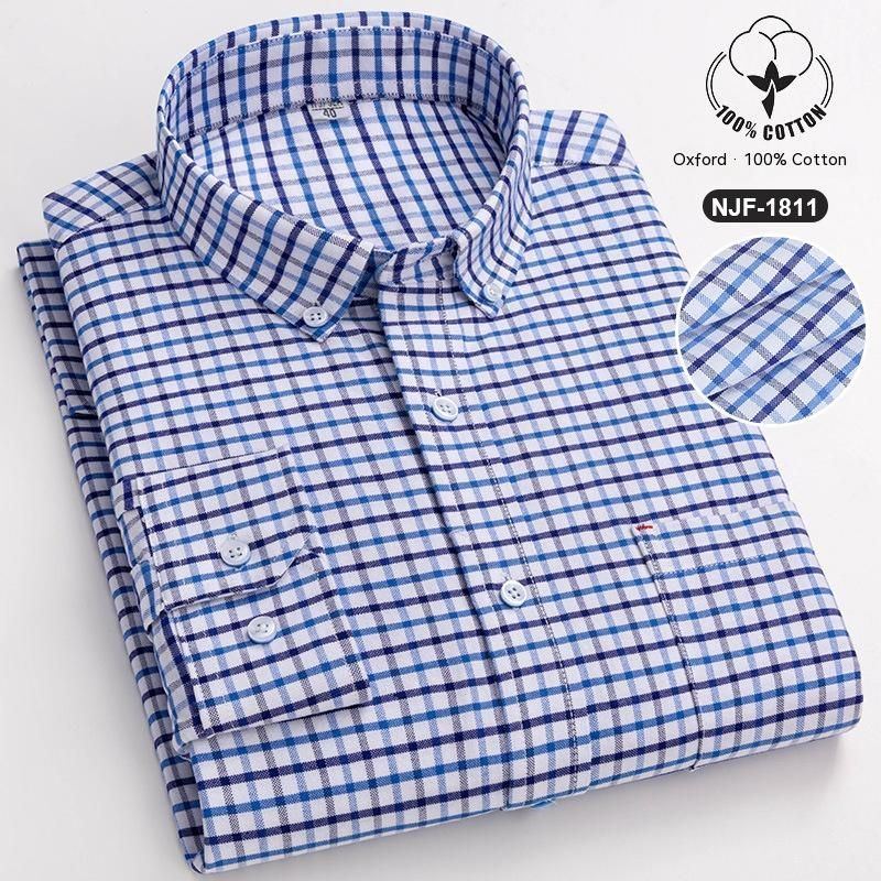 Casual Oxford Men's Full Cotton Shirt - Jointcorp