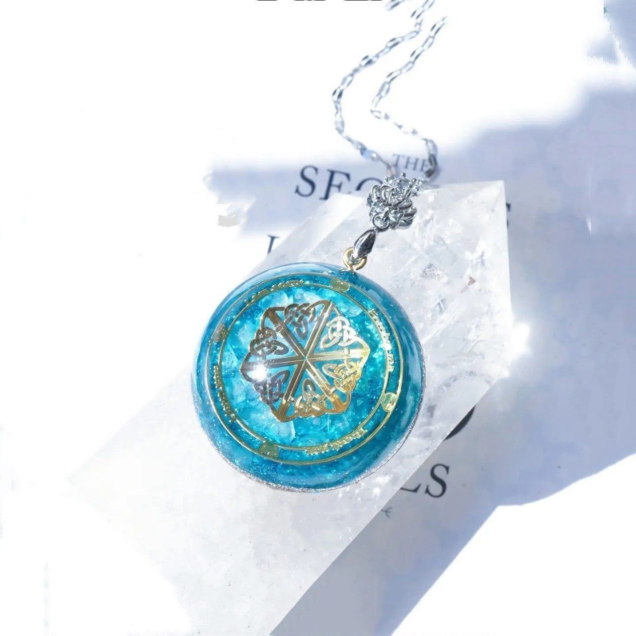 Handmade High-frequency Crystal Guardian Stone Necklace - Jointcorp