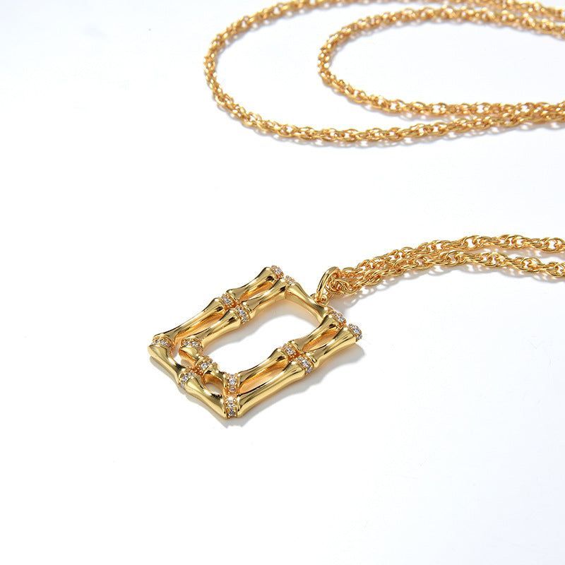 Copper Plating 18k Golden Sweater Chain High-grade Female - Jointcorp