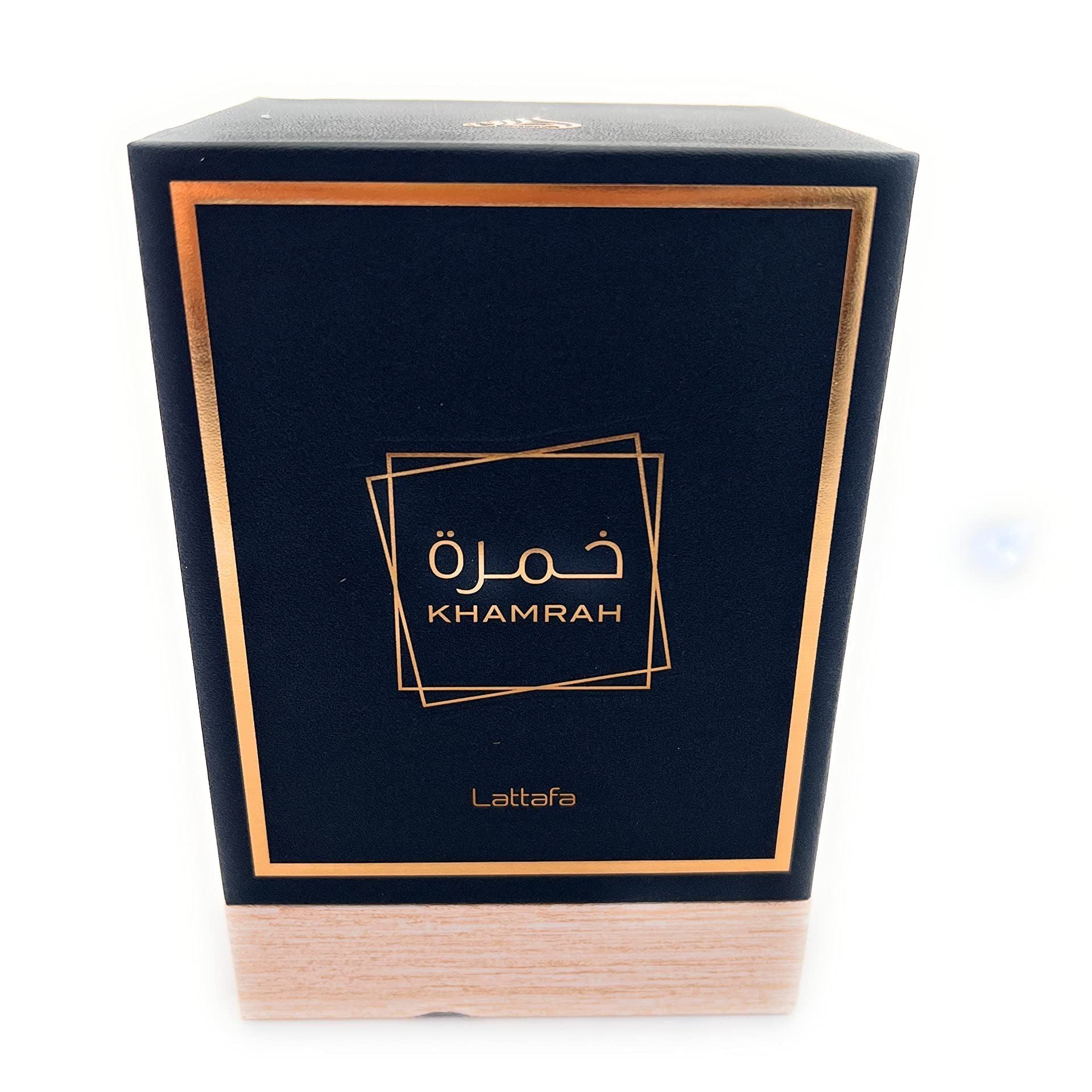 Lattafa Perfumes Khamrah for Unisex Eau de Parfum Spray, 3.4 Ounce