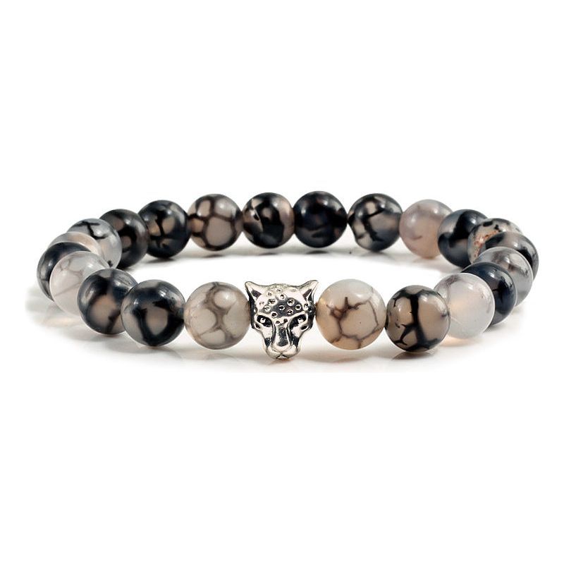 Filament Black Dragon Pattern Alloy Accessories Barbell Cat's Paw Accessories Yoga Scattered Beads Carrying Strap - Jointcorp