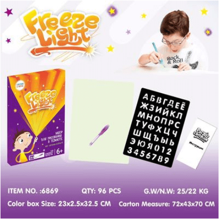 Educational Toy Drawing Pad 3D Magic 8 Light Effects Puzzle Board Sketchpad