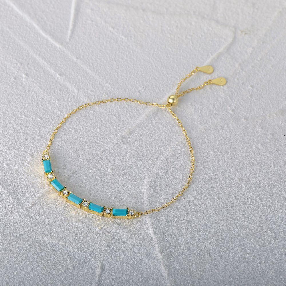 S925 Sterling Silver All-match Adjustable Five-pointed Star Bracelet - Jointcorp