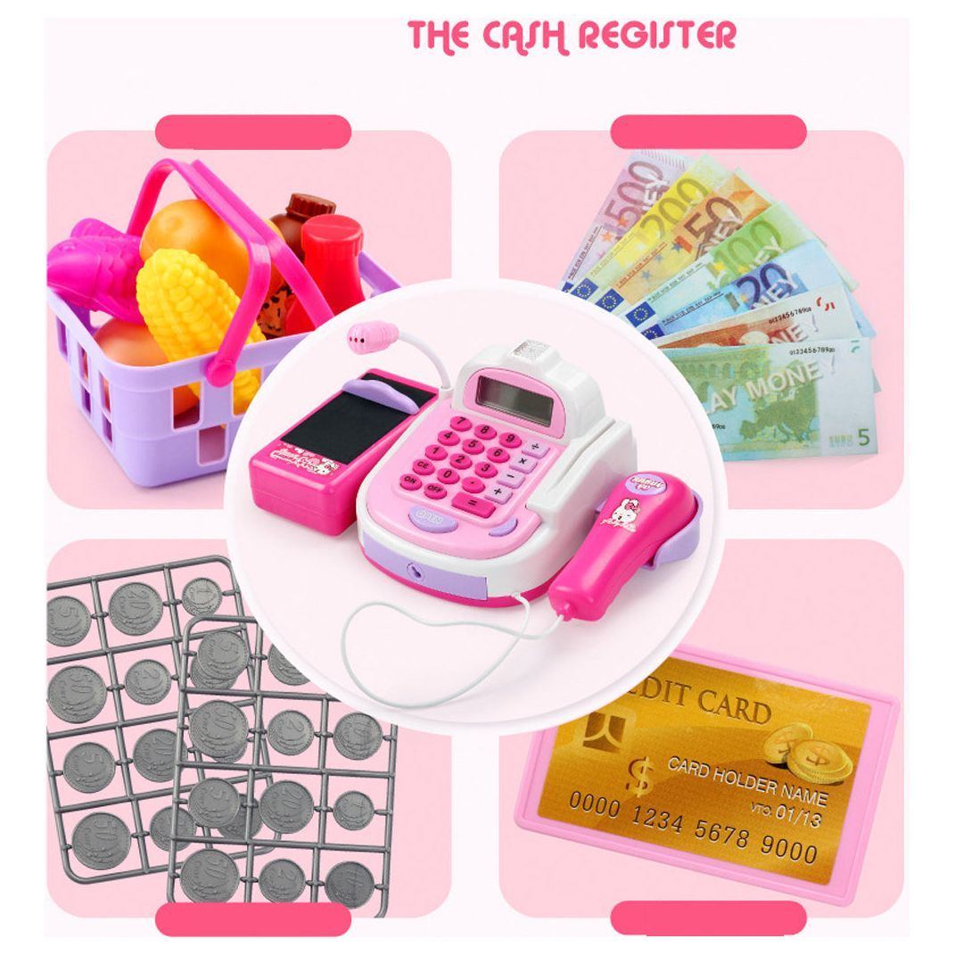 Supermarket plastic toys