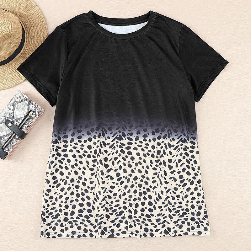 Fashionable Versatile Short Sleeve Pullover Women