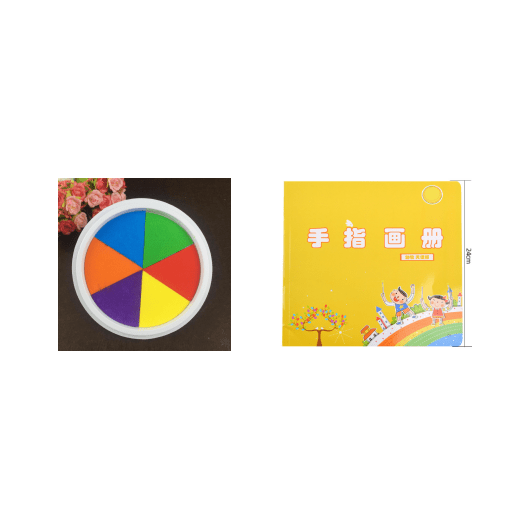 New Hot Selling Kindergarten Finger Print Mud Non-toxic Washable Pigment