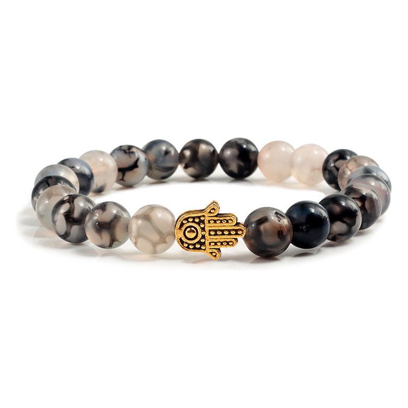 Filament Black Dragon Pattern Alloy Accessories Barbell Cat's Paw Accessories Yoga Scattered Beads Carrying Strap - Jointcorp