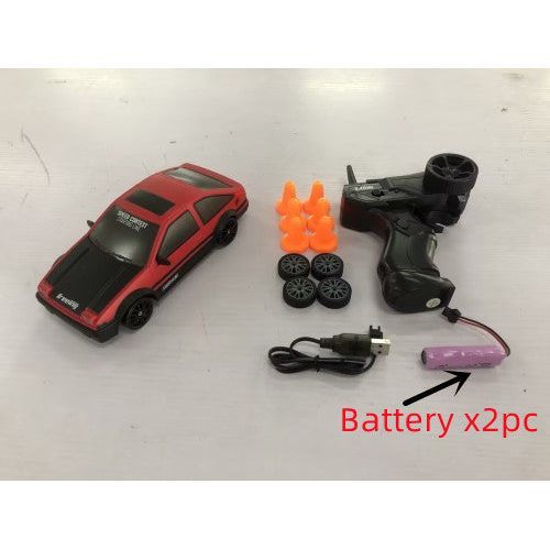 2.4G Drift Rc Car 4WD RC Drift Car Toy Remote Control GTR Model AE86 Vehicle Car RC Racing Car Toy For Children Christmas Gifts