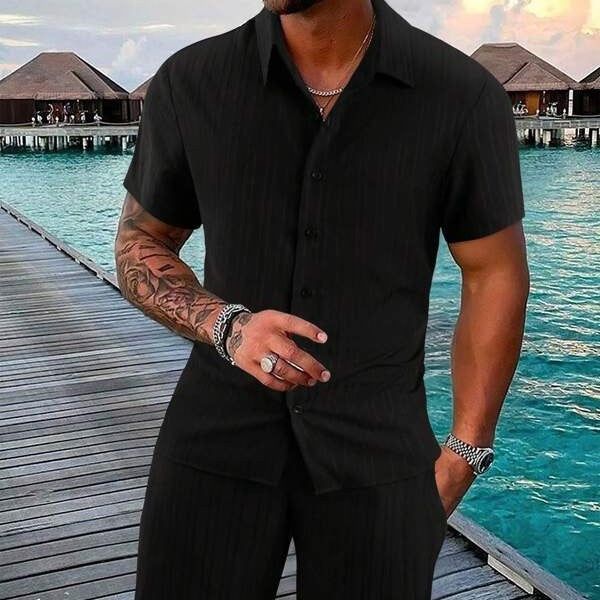 Men's Shirt Casual Loose Outfit - Jointcorp