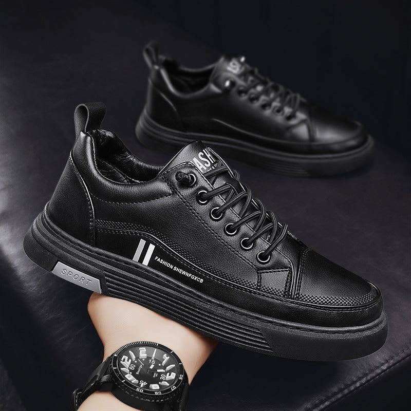 Men's Fashion Casual Microfiber Soft Bottom Skateboard Shoes - Jointcorp