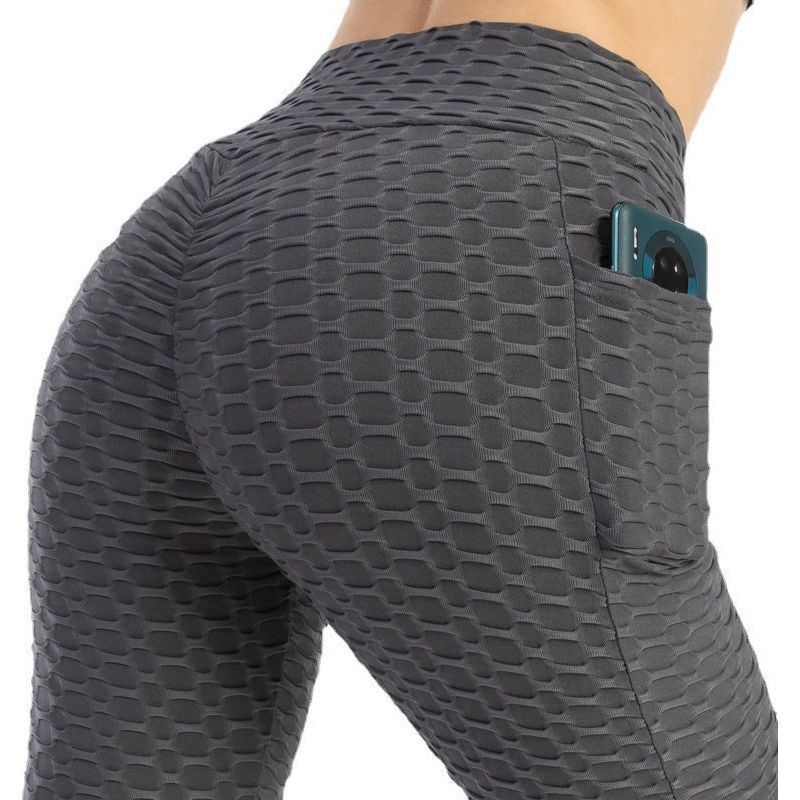 Fitness Yoga Pants Women Leggings With Pocket Running Sports