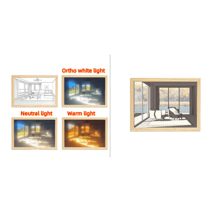 Illuminated Picture LED Decorative Light