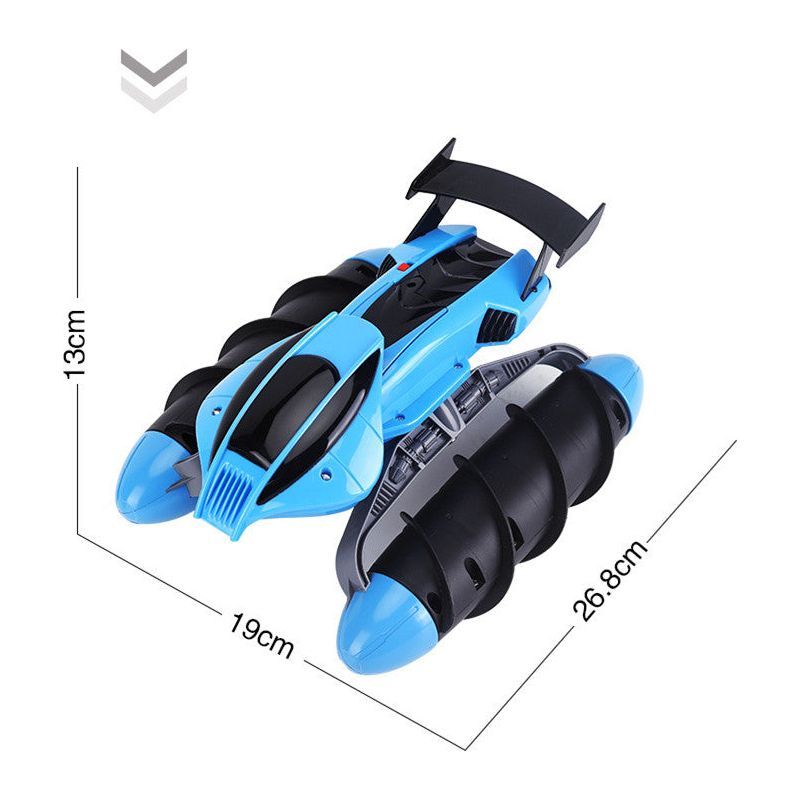 Waterproof Amphibious Wireless Remote Control Electric Speedboat