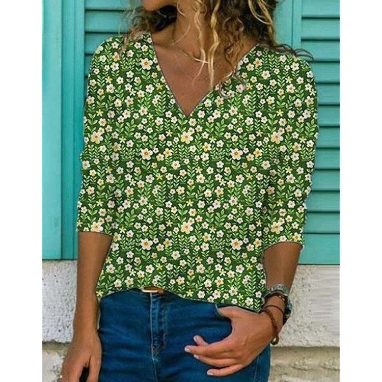 Street Popular Autumn And Winter New Women's Tops Printed Long Sleeve - Jointcorp