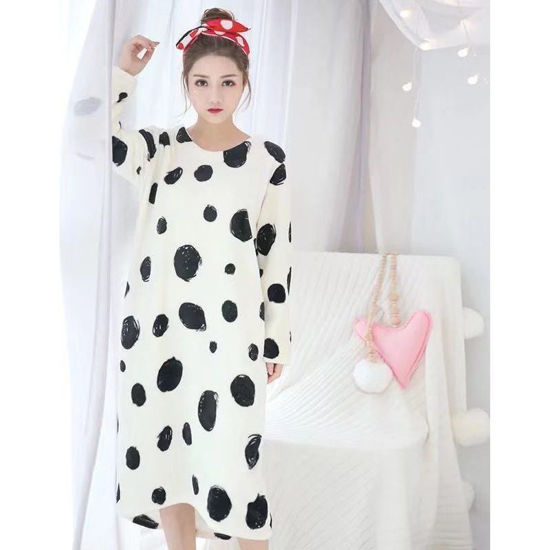 Autumn And Winter Pajamas Women Winter Flannel Pajamas Women